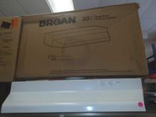 Broan-NuTone BUEZ2 30 in. 230 Max Blower CFM Ducted Under-Cabinet Range Hood with Light and Easy
