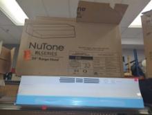 Broan-NuTone RL6200 Series 30 in. Ductless Under Cabinet Range Hood with Light in White, Model