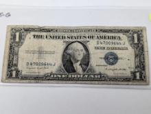 1935-G Currency - $1 Silver Certlificate