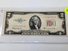1953-C Currency - $2 United States Note - Star