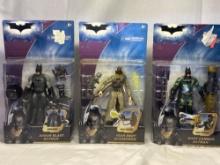 Triple set of Batman collectible figurines