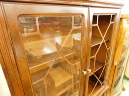 Mahogany Sheridan China Cabinet