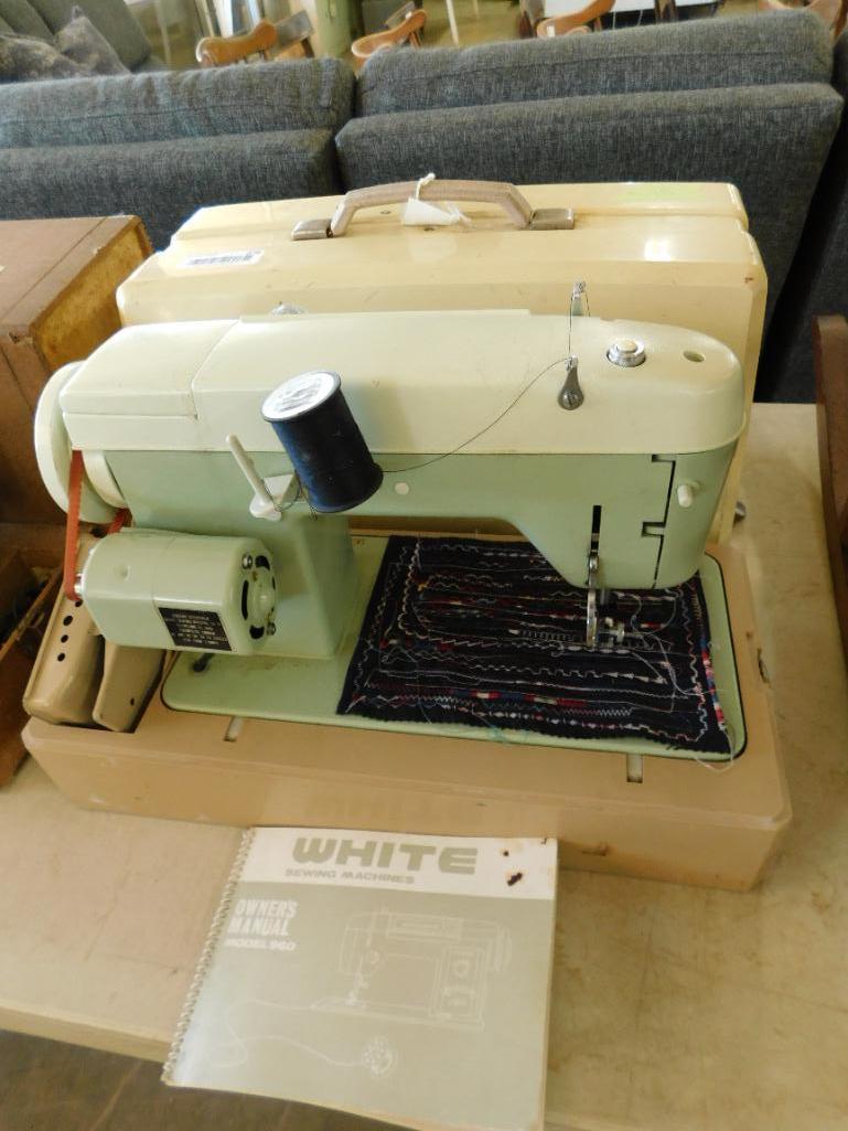 White Sewing Machine