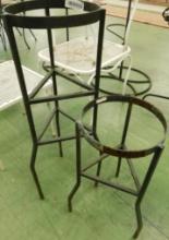 2 Iron Plant Stands - One Money