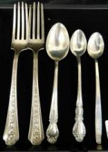 Sterling Silver - Flatware - Misc. Spoons Forks - 150 Grams
