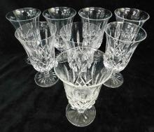 Waterford Crystal - Stemware - Lismore Pattern - Iced Tea Glass - 6 1/2"" - 8 Pieces