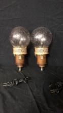 MICHELOB WALL SCONCE BEER ADVERTISMENT LAMPS