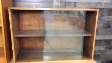 GLASS FRONTED DISPLAY CABINET