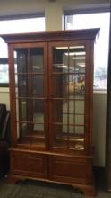 WESTWOOD FURNISHINGS TRADITIONAL CURIO CABINET