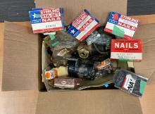 BOX OF MISCELLANEOUS: TOOLS