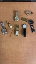 COLLECTION OF WATCHES & OTHER MISC