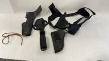 5 BLACK HOLSTERS & MORE.