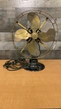 ANTIQUE EMERSON BRASS FAN