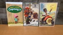 VINTAGE CANDEE & MORE TIN SIGNS
