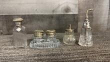 STERLING & GLASS VANITY PIECES & MORE