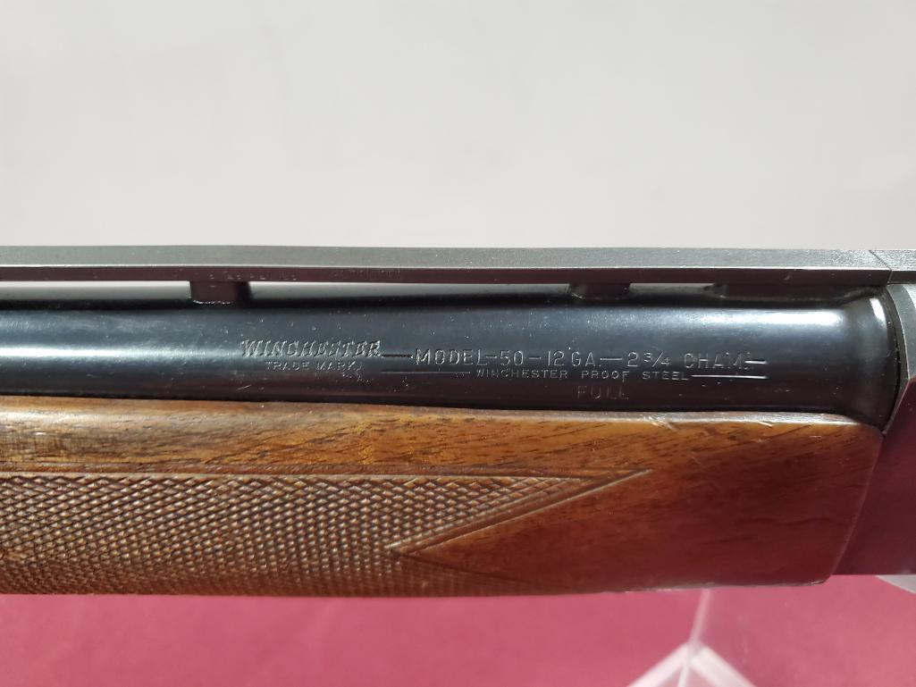 Winchester Model 50 12 Ga. Shotgun 2-3/4" Cham., Full Choke SN: 138491