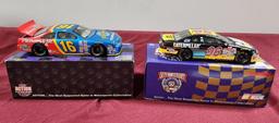 Lot of 3 NASCAR Diecast Cars; #96 CAT & #16 Family Primestar