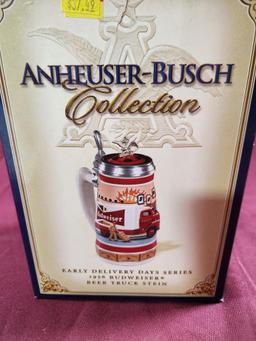 Anheuser Busch Collection Early Delivery Days Series 1956 Budweiser Beer Truck Stein