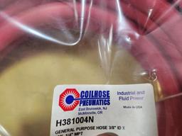Coilhose Pneumatics USA General Purpose Hose 3/8in ID x 100Ft, No. H381004N