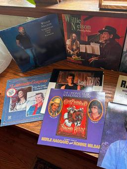 Country Albums Vinyl .33rpm Records