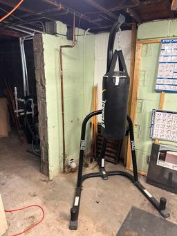 Everlast Heavy Bag and Stand