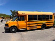 2007 Chevrolet Express Van School Bus, Not Running, 182,487 Miles, VIN # 1GBJG312271168961