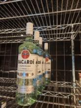 8 Bottles of Bacardi Superior Rum1L