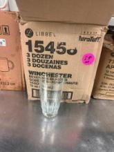 (35) New 12oz Beverage Glasses, Libbey Winchester
