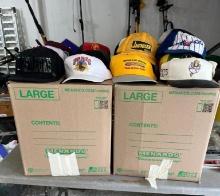 (2) Boxes Full of Assorted Hats