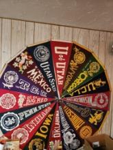 Collection of College Pennants