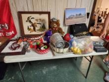 Assorted Group of Collectibles, Home Decor, NASCAR, etc