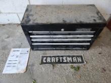 Craftsman Metal Tool Box w/ Tools Included