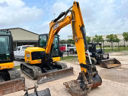 2021 JCB 85Z-2 HYDRAULIC EXCAVATOR SN:JCB8AEA3KM2736474 powered by Kohler diesel engine, equipped