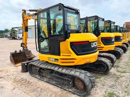 2021 JCB 85Z-2 HYDRAULIC EXCAVATOR SN:JCB8AEA3KM2736474 powered by Kohler diesel engine, equipped