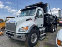 2024 PETERBILT...548 DUMP TRUCK V-687476... powered by Paccar PX9 diesel engine, equipped with Allis