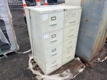 PALLET OF FILE CABINETS SUPPORT EQUIPMENT