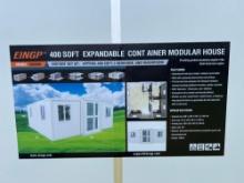 NEW DIGGIT CG5800 MOBILE HOUSE includes 2 bedrooms and a washroom.
