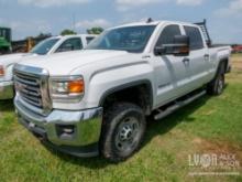 2017 GMC 2500 PICKUP TRUCK VN:138827 4x4, equipped with automatic transmission, power steering, crew