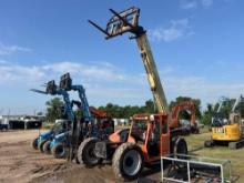 2014 JLG G6-42A TELESCOPIC FORKLIFT SN:0160056771 4x4, powered by diesel engine, equipped with