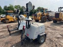 2018 WACKER LTV6K LIGHT PLANT SN:WNCLTV02HPUM02612 powered by diesel engine, equipped with 4-1,000