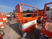 2017 SNORKEL S3226E SCISSOR LIFT SN:S3226E-04-171000344 electric powered, equipped with 26ft.
