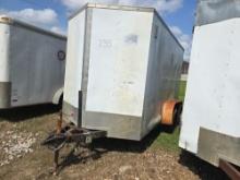 2016 CONT- FOREST RIVER TXVHW612TA CARGO TRAILER VN:025843 equipped with 6ft. X 12ft. Enclosed body,