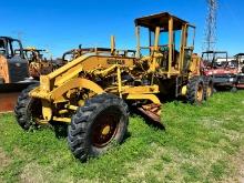 CAT 140G MOTOR GRADER SN:72V06572 powered by Cat 3306 diesel engine, equipped with EROPS(no glass or
