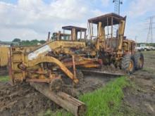 CAT 12G MOTOR GRADER SN:61M6326 powered by Cat diesel engine, equipped with EROPS, (no glass), 12ft.