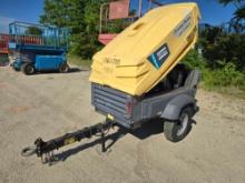 2017 ATLAS COPCO XAS185KD7 T4F AIR COMPRESSOR SN:HOP054643 powered by diesel engine, equipped with