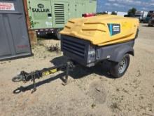 2018 ATLAS COPCO XAS185 AIR COMPRESSOR SN:HOP056413 powered by diesel engine, equipped with 185CFM,