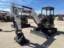 UNUSED...BOBCAT E35 HYDRAULIC EXCAVATOR SN-914458 powered by diesel engine, equipped with OROPS, fro
