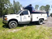 DUMP TRUCK FORD F350 S/A DUMP TRUCK SN 1FDWF36P54EC07082 powered by Ford 7.3 diesel engine, equipped