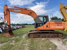 2015 DOOSAN DX225LC-3 HYDRAULIC EXCAVATOR SN:1782 powered bu diesel engine, equipped with cab, air,