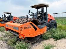 2018 HAMM H10IP VIBRATORY ROLLER SN:A00629 powered by Deutz diesel engine, equipped with OROPS,